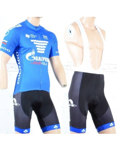 Conjunto corto de ciclismo Gazprom Colnago: comodidad y estilo para tus rutas