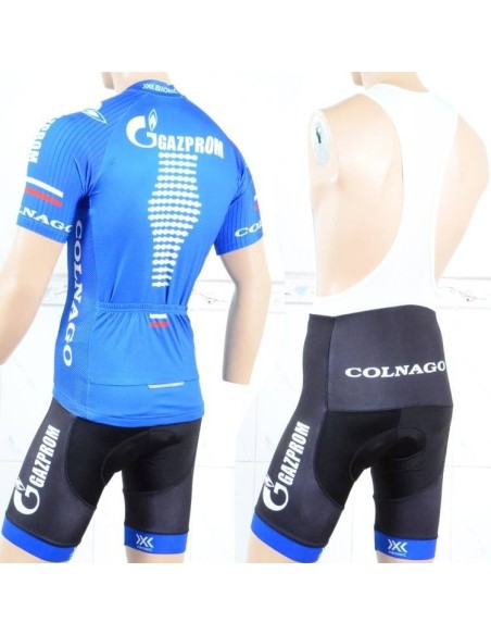 Conjunto corto de ciclismo Gazprom Colnago: comodidad y estilo para tus rutas