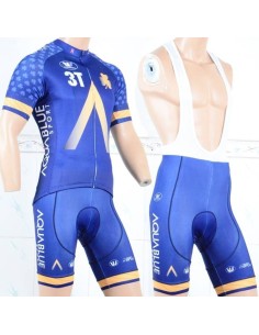 Conjunto corto de ciclismo Aquablue: comodidad y estilo para tus paseos