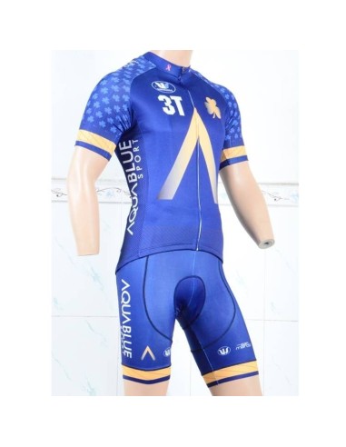 Conjunto corto de ciclismo Aquablue: comodidad y estilo para tus paseos