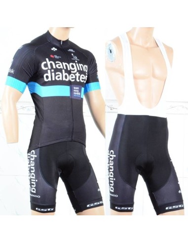 Conjunto corto de ciclismo Changing Diabetes para un verano cómodo y fresco