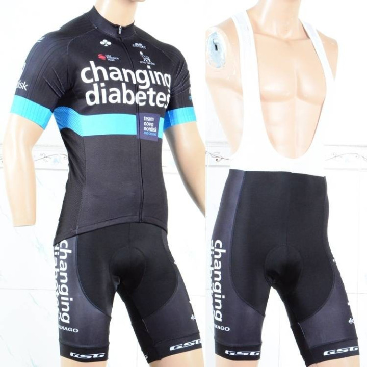 Conjunto corto de ciclismo Changing Diabetes para un verano cómodo y fresco