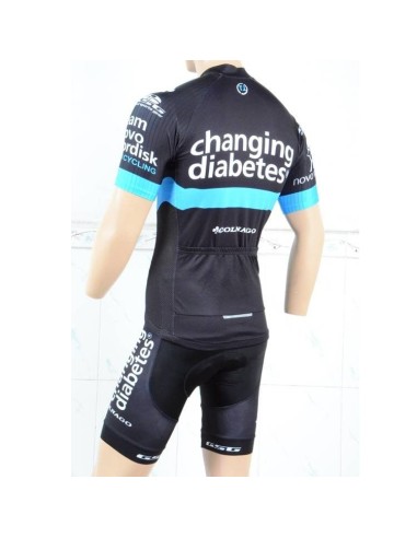 Conjunto corto de ciclismo Changing Diabetes para un verano cómodo y fresco