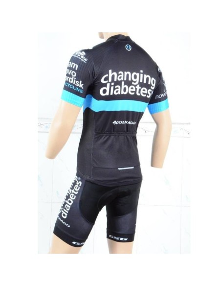 Conjunto corto de ciclismo Changing Diabetes para un verano cómodo y fresco
