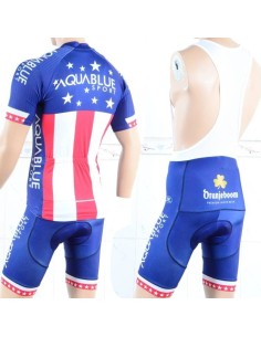Conjunto de ciclismo corto Aquablue USA: comodidad y frescura para tus paseos 2