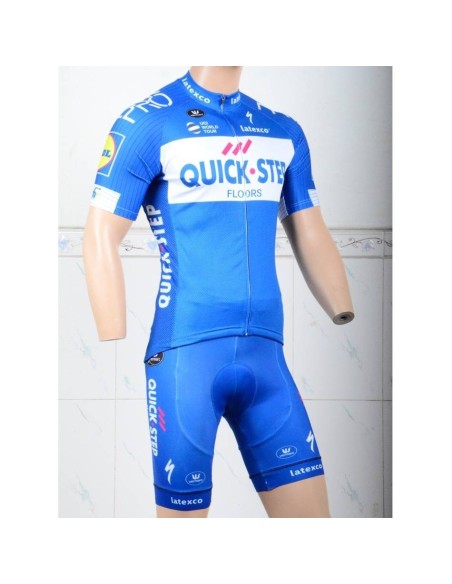 Conjunto corto de ciclismo Quick Step: comodidad y frescura para tus rutas
