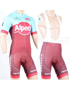 Conjunto corto de ciclismo Katusha Alpecin: comodidad y estilo para tus paseos