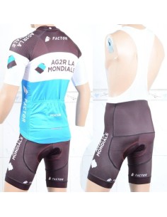 Conjunto de ciclismo corto AG2R LA MONDIALE para un verano cómodo y fresco 2