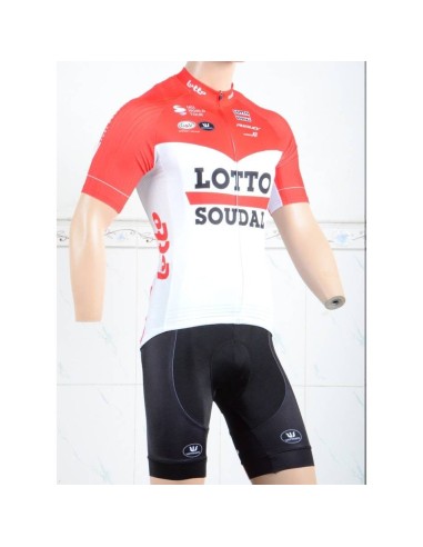 Conjunto corto de ciclismo Lotto: comodidad y estilo para tus rutas
