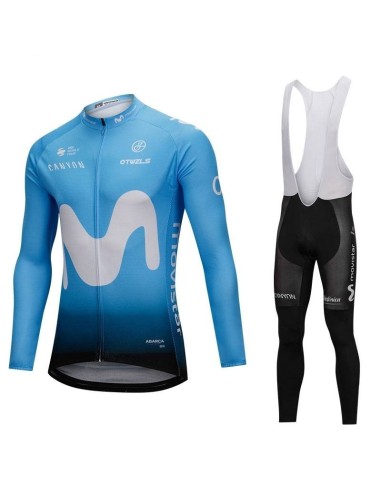 Ropa de Ciclismo Termica Movistar
