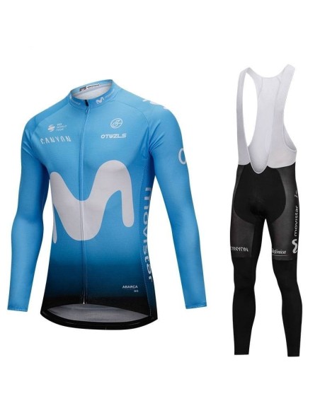 Ropa de Ciclismo Termica Movistar