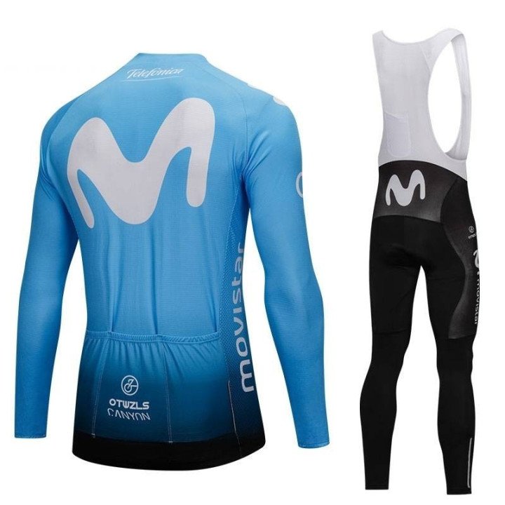 Ropa de Ciclismo Termica Movistar