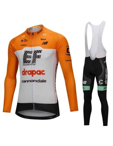 Ropa térmica de ciclismo EF Drapac para sentirte cómodo y fresco en tus rutas
