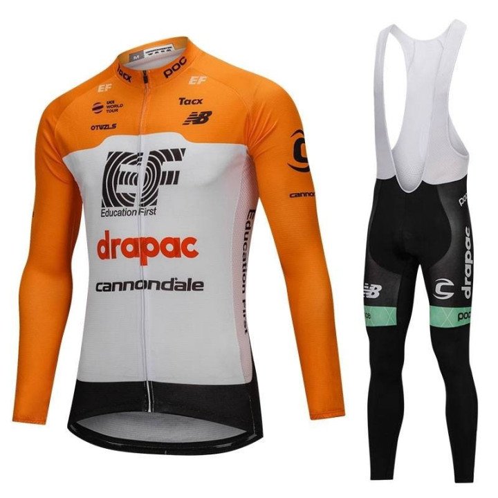 Ropa térmica de ciclismo EF Drapac para sentirte cómodo y fresco en tus rutas