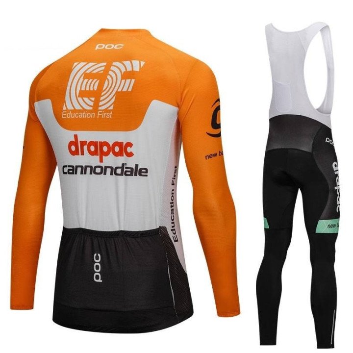 Ropa térmica de ciclismo EF Drapac para sentirte cómodo y fresco en tus rutas