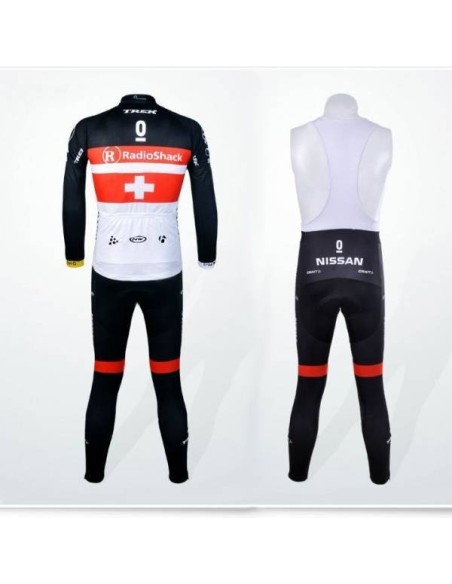 Ropa térmica de ciclismo Radioshack para que pedalees cómodo y fresco