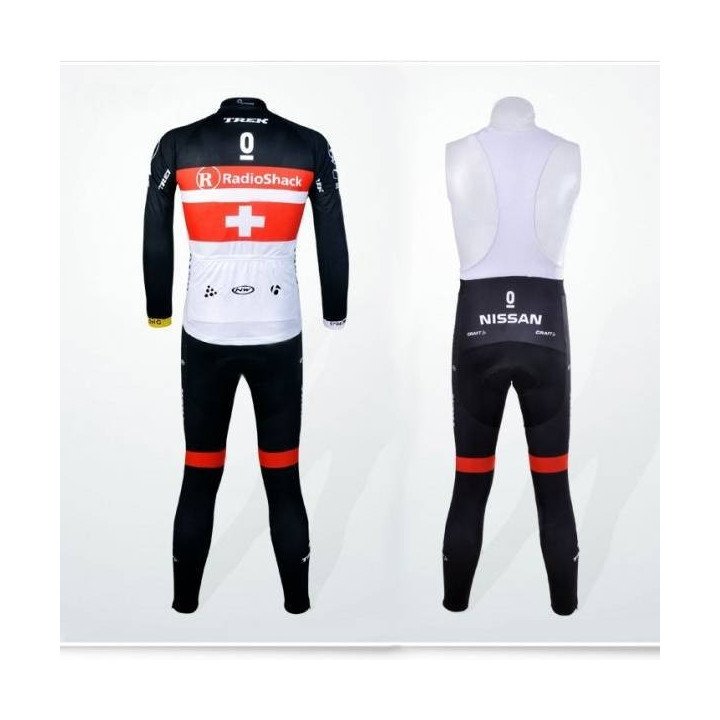 Ropa térmica de ciclismo Radioshack para que pedalees cómodo y fresco