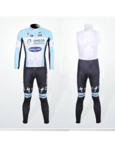 Ropa térmica de ciclismo Quick Step para estar cómodo y abrigado