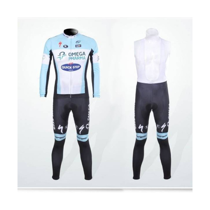 Ropa térmica de ciclismo Quick Step para estar cómodo y abrigado