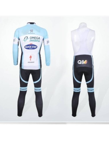 Ropa térmica de ciclismo Quick Step para estar cómodo y abrigado