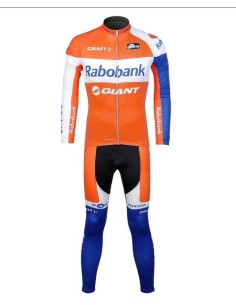 Ropa Térmica de Ciclismo Rabobank: Comodidad y Estilo en Cada Pedalada 2