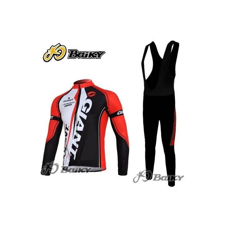 Ropa de ciclismo térmica Giant para que pedalees cómodo y fresco