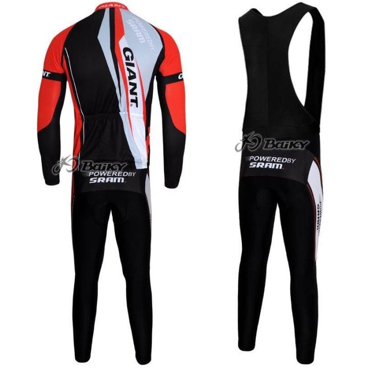 Ropa de ciclismo térmica Giant para que pedalees cómodo y fresco