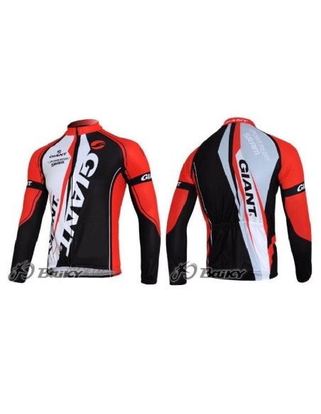 Ropa de ciclismo térmica Giant para que pedalees cómodo y fresco