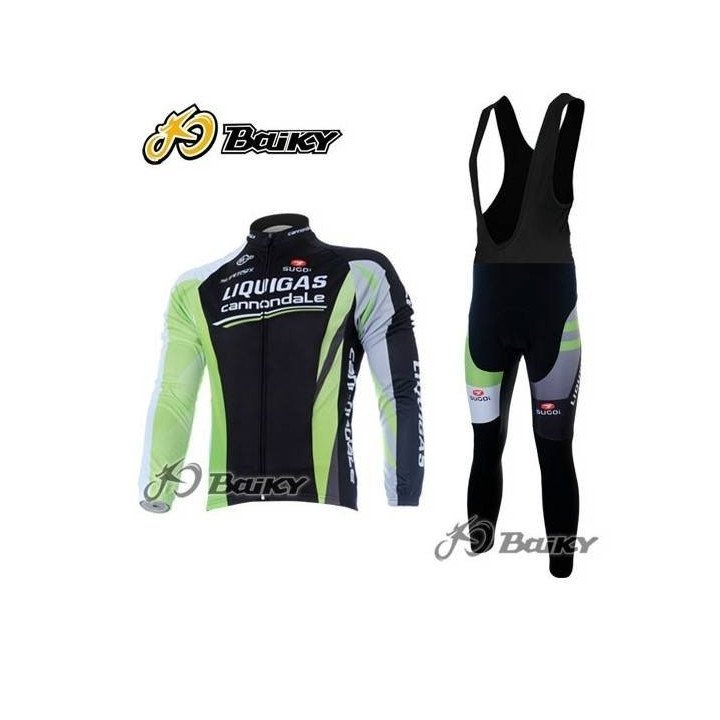 Ropa térmica de ciclismo Liquigas para mantenerte cómodo y seco en tus rutas