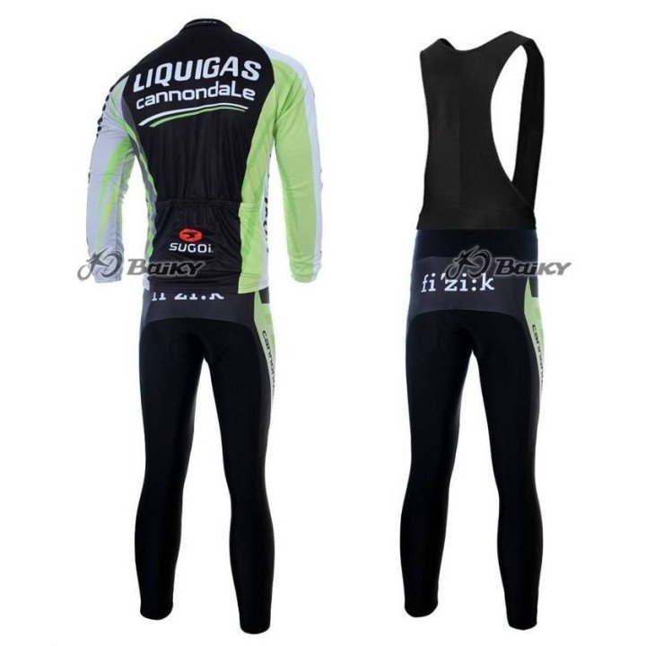 Ropa térmica de ciclismo Liquigas para mantenerte cómodo y seco en tus rutas