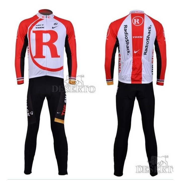 Ropa térmica de ciclismo Radioshack para mantenerte cómodo en cada pedaleo