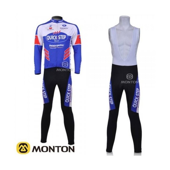 Ropa térmica de ciclismo Quick Step para mantenerte cómodo en cada pedalada