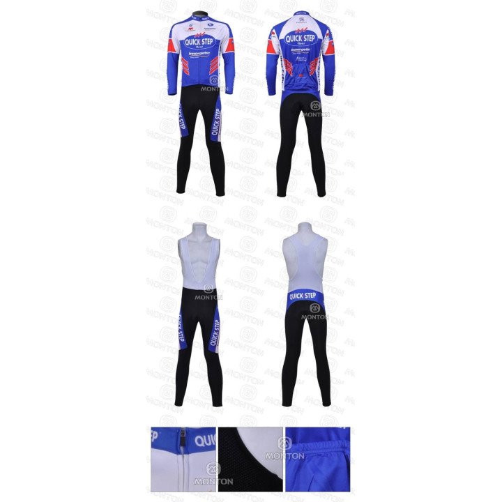 Ropa térmica de ciclismo Quick Step para mantenerte cómodo en cada pedalada