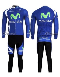 Ropa térmica de ciclismo Movistar para entrenar cómodo en cualquier clima 2