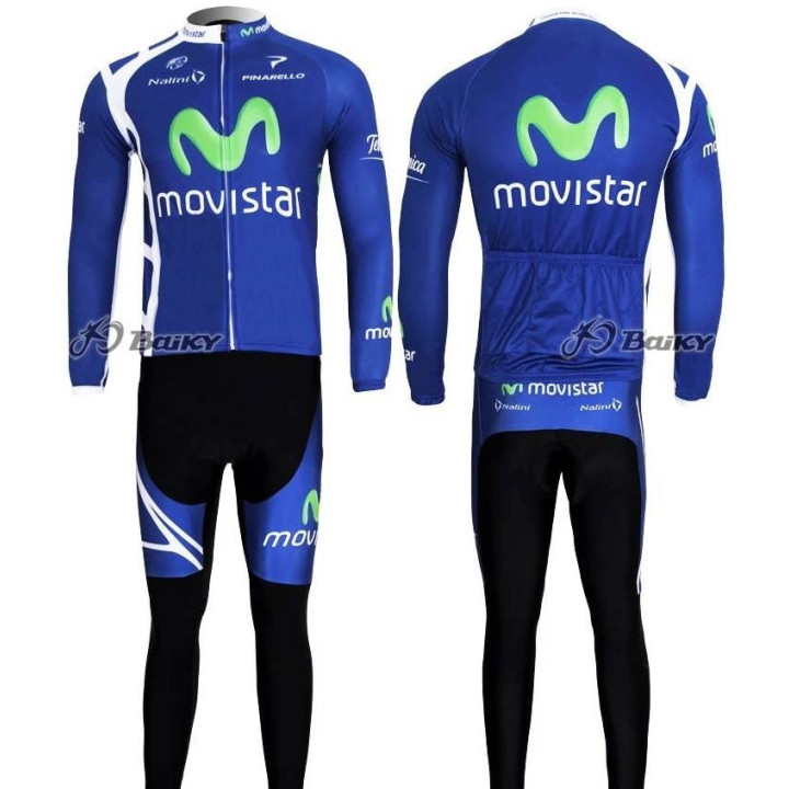 Ropa térmica de ciclismo Movistar para entrenar cómodo en cualquier clima