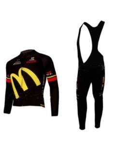 Ropa térmica de ciclismo McDonald's para entrenamientos cómodos y frescos