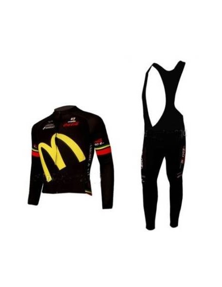 Ropa térmica de ciclismo McDonald's para entrenamientos cómodos y frescos
