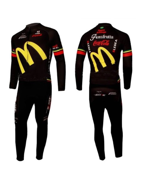 Ropa térmica de ciclismo McDonald's para entrenamientos cómodos y frescos