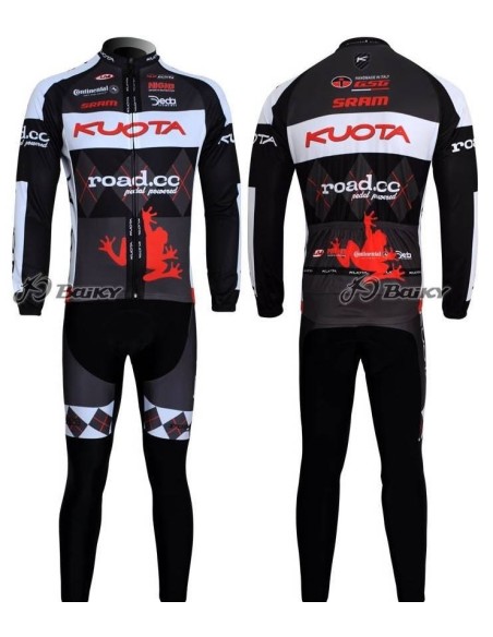 Ropa Térmica de Ciclismo Kuota para Mantenerte Cómodo y Fresco
