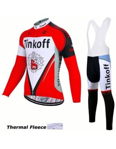 Ropa térmica de ciclismo Tinkoff para estar cómodo en cualquier clima