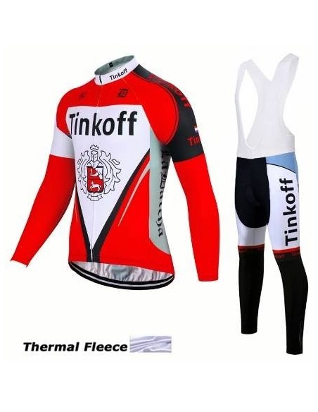 Ropa térmica de ciclismo Tinkoff para estar cómodo en cualquier clima