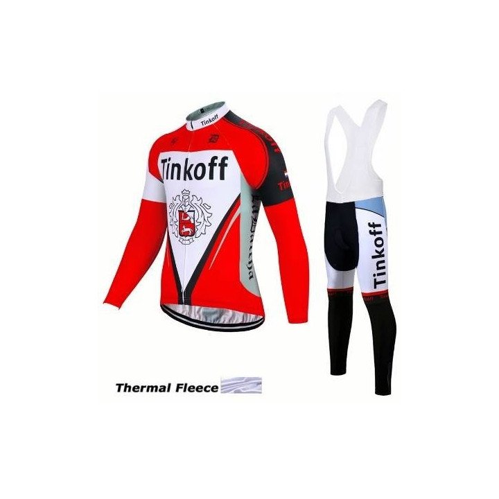 Ropa térmica de ciclismo Tinkoff para estar cómodo en cualquier clima