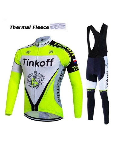 Ropa térmica de ciclismo Tinkoff para sentirte cómodo en cada pedaleada