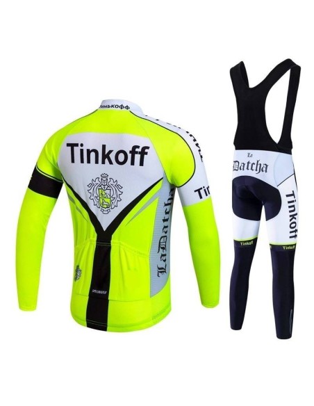 Ropa térmica de ciclismo Tinkoff para sentirte cómodo en cada pedaleada