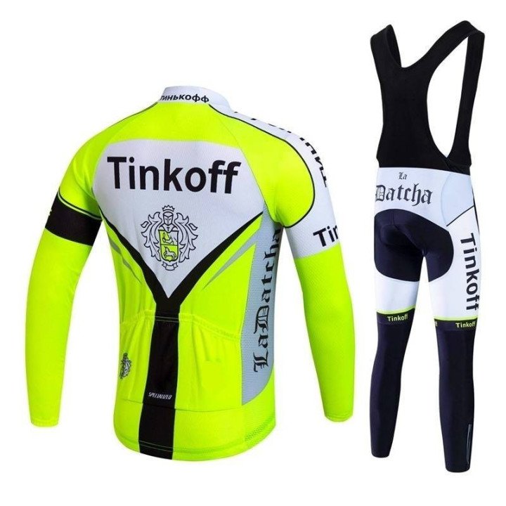 Ropa térmica de ciclismo Tinkoff para sentirte cómodo en cada pedaleada