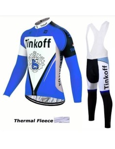 Ropa térmica de ciclismo Tinkoff para estar cómodo en tus salidas