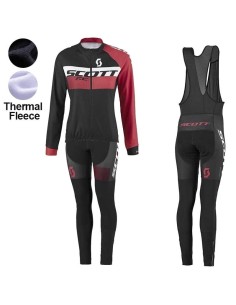 Ropa térmica de ciclismo para mujer Scott, comodidad y estilo en cada ruta