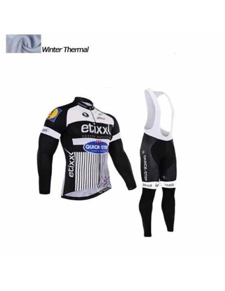 Ropa térmica de ciclismo ETIXX QUICK STEP para estar cómodo en invierno