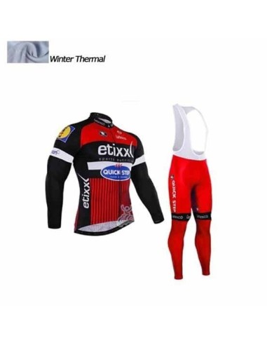 Ropa térmica para ciclistas ETIXX QUICK STEP, comodidad y calidad en cada pedalada