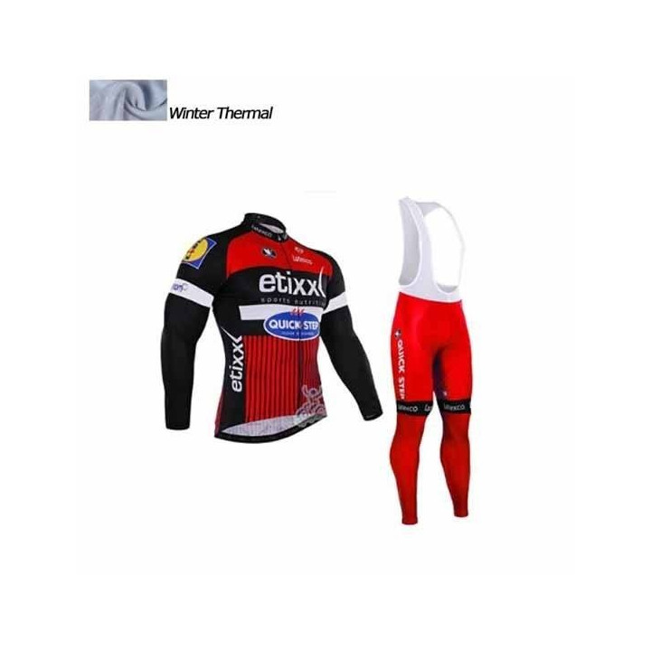Ropa térmica para ciclistas ETIXX QUICK STEP, comodidad y calidad en cada pedalada